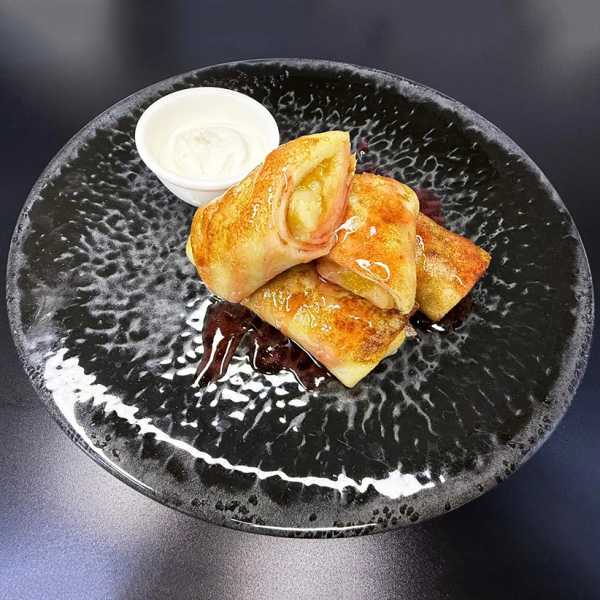 Блинчики с яблоком